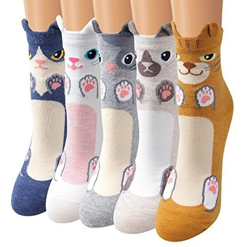 Ambielly Socken Katzen