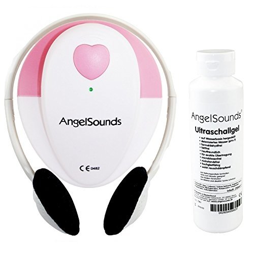 Angelsounds JPD-100S-SET-neu Fetal Doppler mit Ultraschallgel im Set