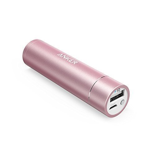 Anker PowerCore+ Mini 3350mAh Externer Akku Power Bank Ladegerät mit PowerIQ für iPhone 7 6s, 6, 5