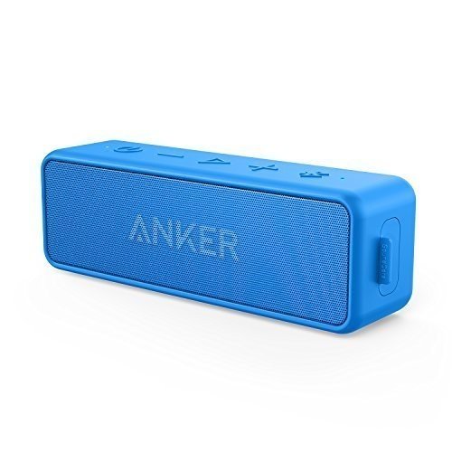 Anker SoundCore 2 Bluetooth Lautsprecher mit Dual-Treiber besserem Bass, 24 St Spielzeit, 20 M Reich