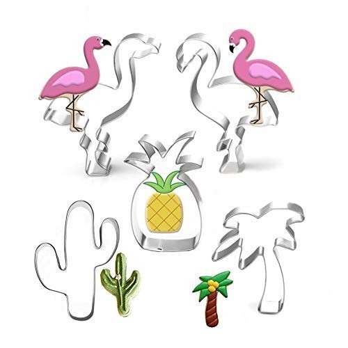 Anokay Ausstechformen Flamingo Ananas Palme