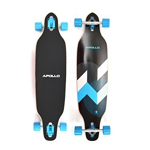 Apollo Longboard Matei Special Edition Komplettboard mit High Speed ABEC Kugellagern inkl. Skate T-T