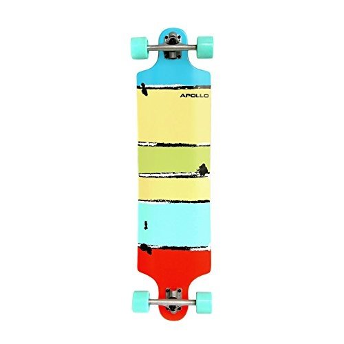 Apollo Twin-Tip Topmount Longboard, Maui Colour