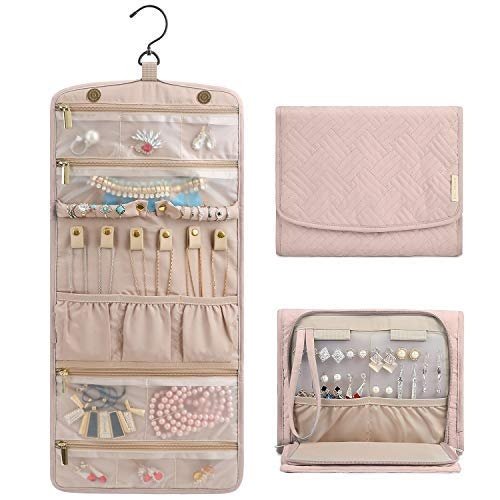 BAGSMART Schmuckroll zum Aufhängen Schmuck