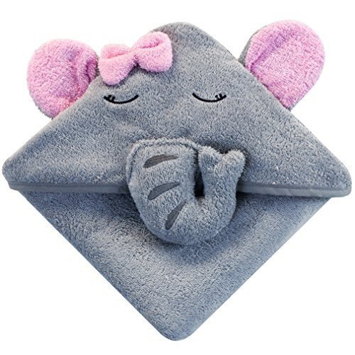 Baby Kapuzenhandtuch mit Elefant