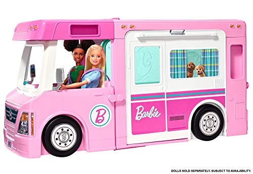 Barbie 3-in-1 Super Abenteuer-Camper mit Zubehör