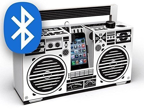Berlin Boombox Bluetooth Weiß
