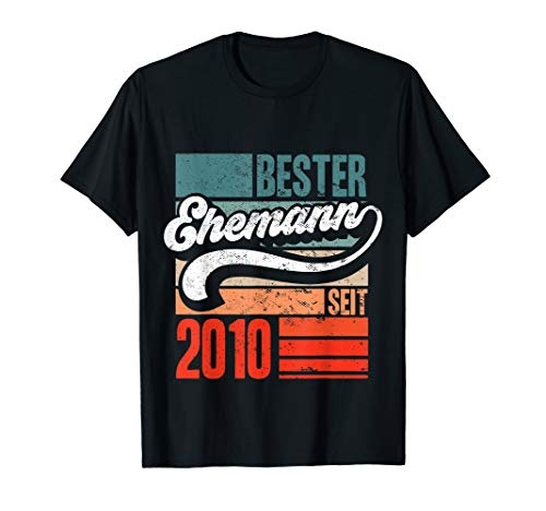 Bester Ehemann seit 2010 T-Shirt