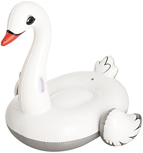 Bestway Supersized Swan Rider Schwimmtier, 196 x 174 cm