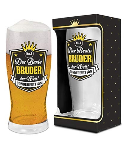 Bierglas der Beste Bruder der Welt