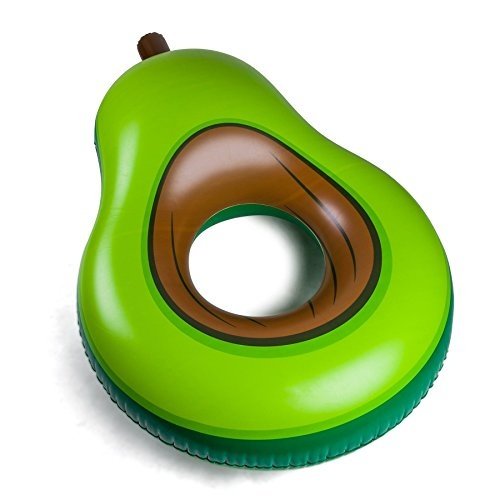 BigMouth Inc. - Riesiger Avocado Schwimmring Luftmatratz - Aufblasartikel Strandspielzeug