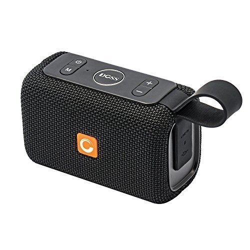 Bluetooth Lautsprecher, DOSS E-Go Bluetooth Lautsprecher Boxen Soundbox mit besserem Bass Drahtloser