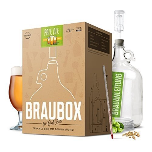 BRAUBOX "PALE ALE" | Bierbrauset zum Bier selber brauen in Deiner Küche | Frische Zutaten, keine Ex