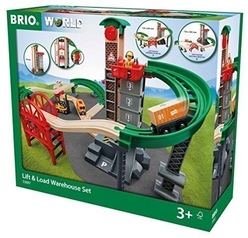 BRIO World Großes Lagerhaus-Set