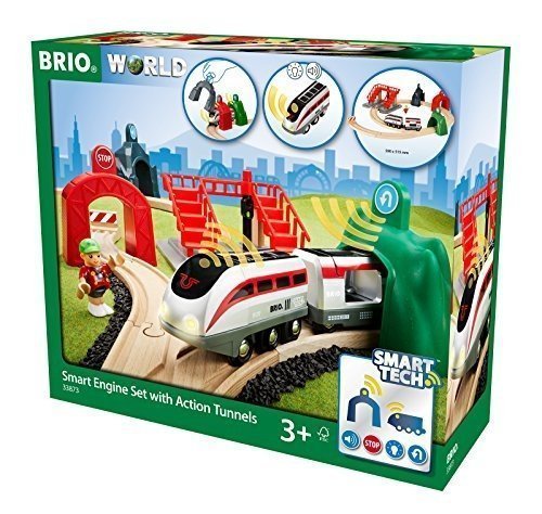BRIO World Smart Tech Reisezug Set, Groß
