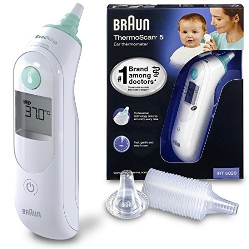 Braun ThermoScan 5 Infrarot Ohrthermometer IRT6020