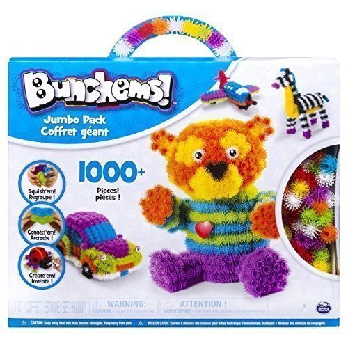 Bunchems Jumbo Pack Kreativ Set mit Bunchems Klettbällchen und Accessoires