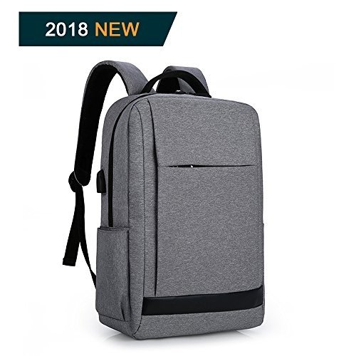  BestoU business rucksack herren damen laptop rucksack 15,6 zoll mit USB-Ladeschnittstelle für Schu