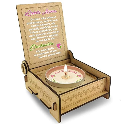 Candle IN THE BOX Beste Mama der Welt