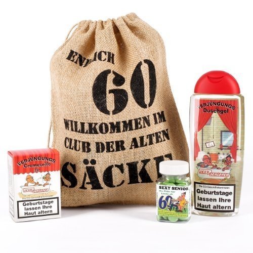 Cera & Toys® Geburtstagsgeschenk Set 60