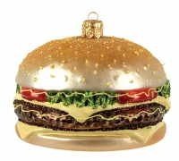 Christbaumschmuck von Gartenschätze-Weihnachtskugel Burger