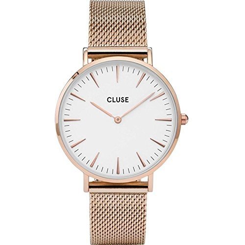 Cluse Damen Armbanduhr Analog Quarz Edelstahl CL18112