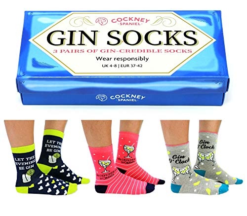 Cockney Spaniel Gin Tonic Socken