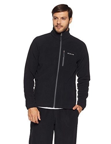 Columbia Fleecejacke Fast Trek II Full Zip Herren Full Zip Fleece, Schwarz (Grau), L, AM3041