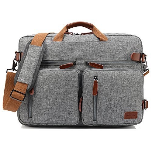 CoolBELL umwandelbar Rucksack Messenger Bag Umhängetasche Laptop Tasche Handtasche Business Aktenta