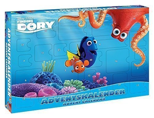 Craze 53974 - Adventskalender Disney Pixar Finding Dory, sortiert, bunt