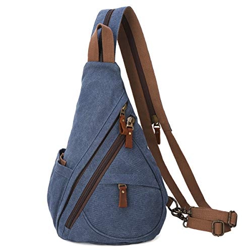 DAVIDNILE Canvas Sling Bag