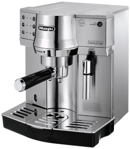 DeLonghi EC 860.M Espresso-Siebträgermaschine (1450 Watt) silber