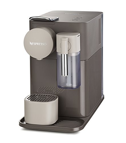 DeLonghi EN 500.BW Kaffeekapselmaschine Lattissima One mit unterschiedlichen Nespresso Kapseln, 1 L,