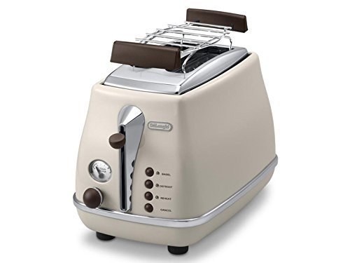DeLonghi Icona Vintage CTOV 2103.BG Retro Design Toaster, 900W