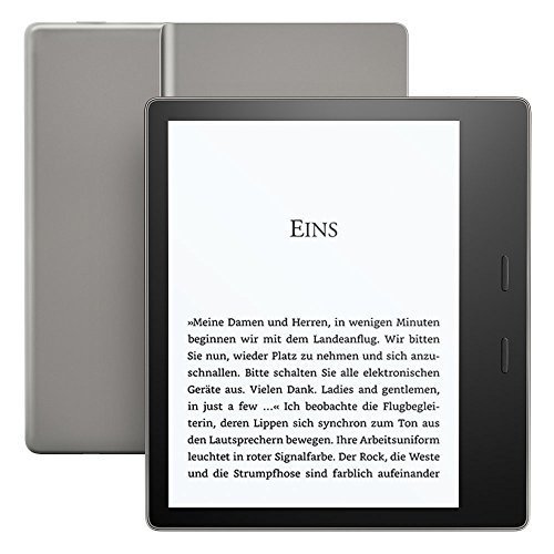 Der neue Kindle Oasis eReader, wasserfest, hochauflösendes 7 Zoll-Display (300 ppi), integriertes A