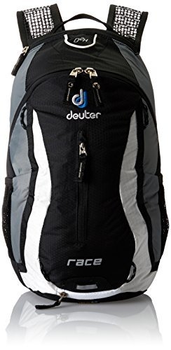 Deuter Herren Rucksack Race, schwarz/weiß, 42 x 21 x 16 cm, 10 Liter, 3211371300