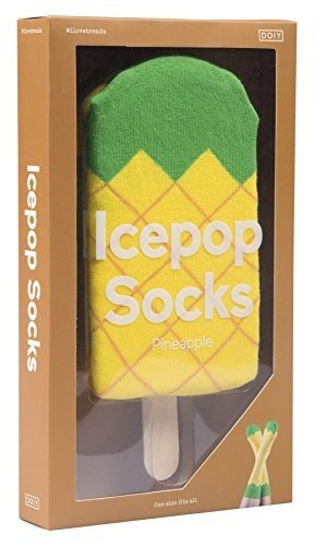 Doiy Limited Icepop Socken Ananas, mehrfarbig, 2-teilig