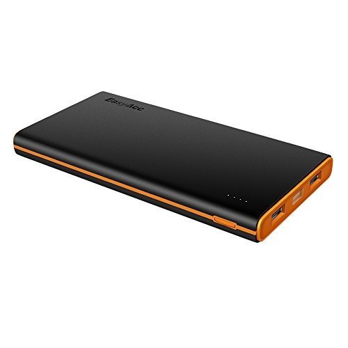 EasyAcc Powerbank 10000mAh Externer Akku 3.1A Portable Smart Ladegerät für iPhone, iPad, Samsung G