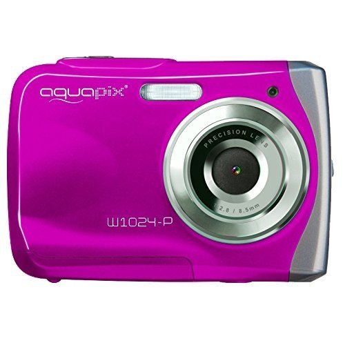 Easypix W1024 Splash Digitalkamera (10 Megapixel, 4-fach digitaler Zoom, 6,1 cm (2,4 Zoll) Display) 