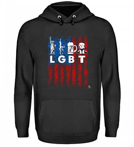 EBENBLATT LGBT America Kapuzenpullover