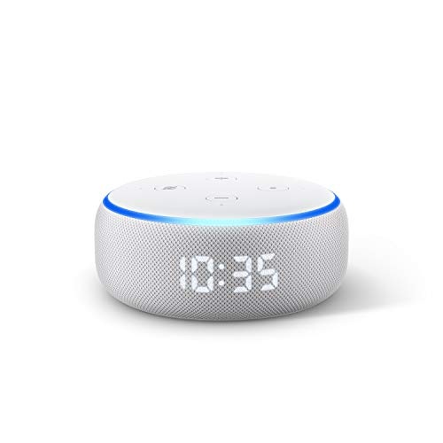 Echo Dot, smarter Lautsprecher mit Uhr und Alexa