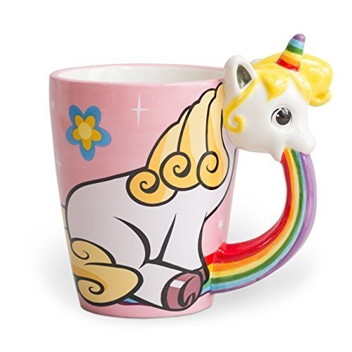 Einhorn Tasse Regenbogenfarben