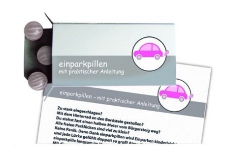 Einparkpillen - Bonbons - Geschenkidee zum Führerschein