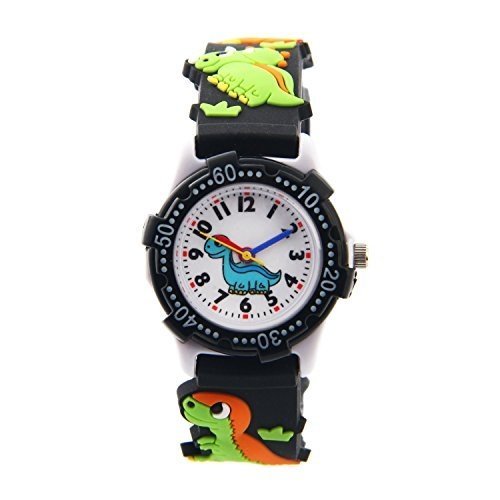 Eleoption Wasserdicht 3D Cute Cartoon Digital Armbanduhr