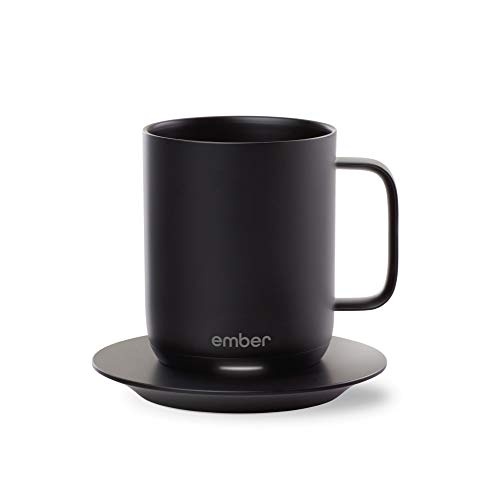Ember Smarte Kaffeetasse, Temperatur, 1 Std. Batterielaufzeit, App-gesteuerte Kaffeetasse, Keramik, 