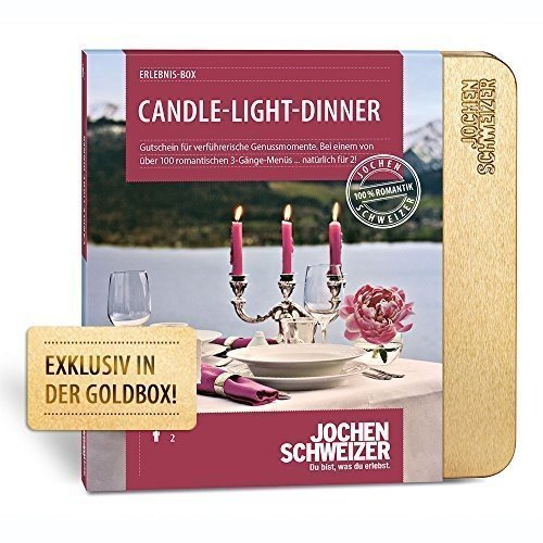 Erlebnis-Box Candle-Light-Dinner für 2