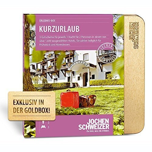 Erlebnis-Box Kurzurlaub für 2