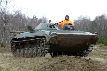 Erlebnisgutschein Mitfahren im Panzer