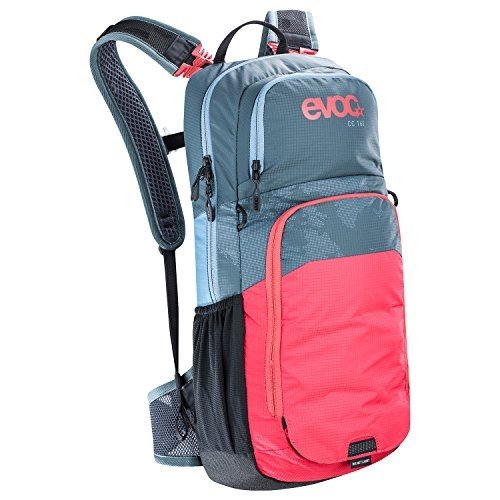 EVOC CC Bike Rucksack, 50 cm, 16 Liter, schiefer/rot