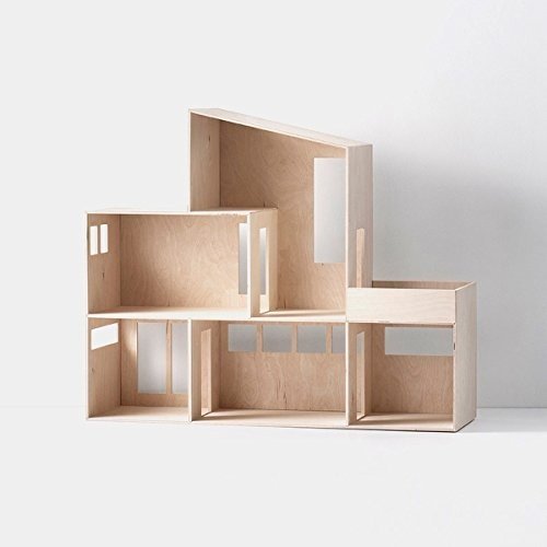 Ferm Living Miniatur Puppenhaus - MDF - 66,8 x 55,5 x 20 cm